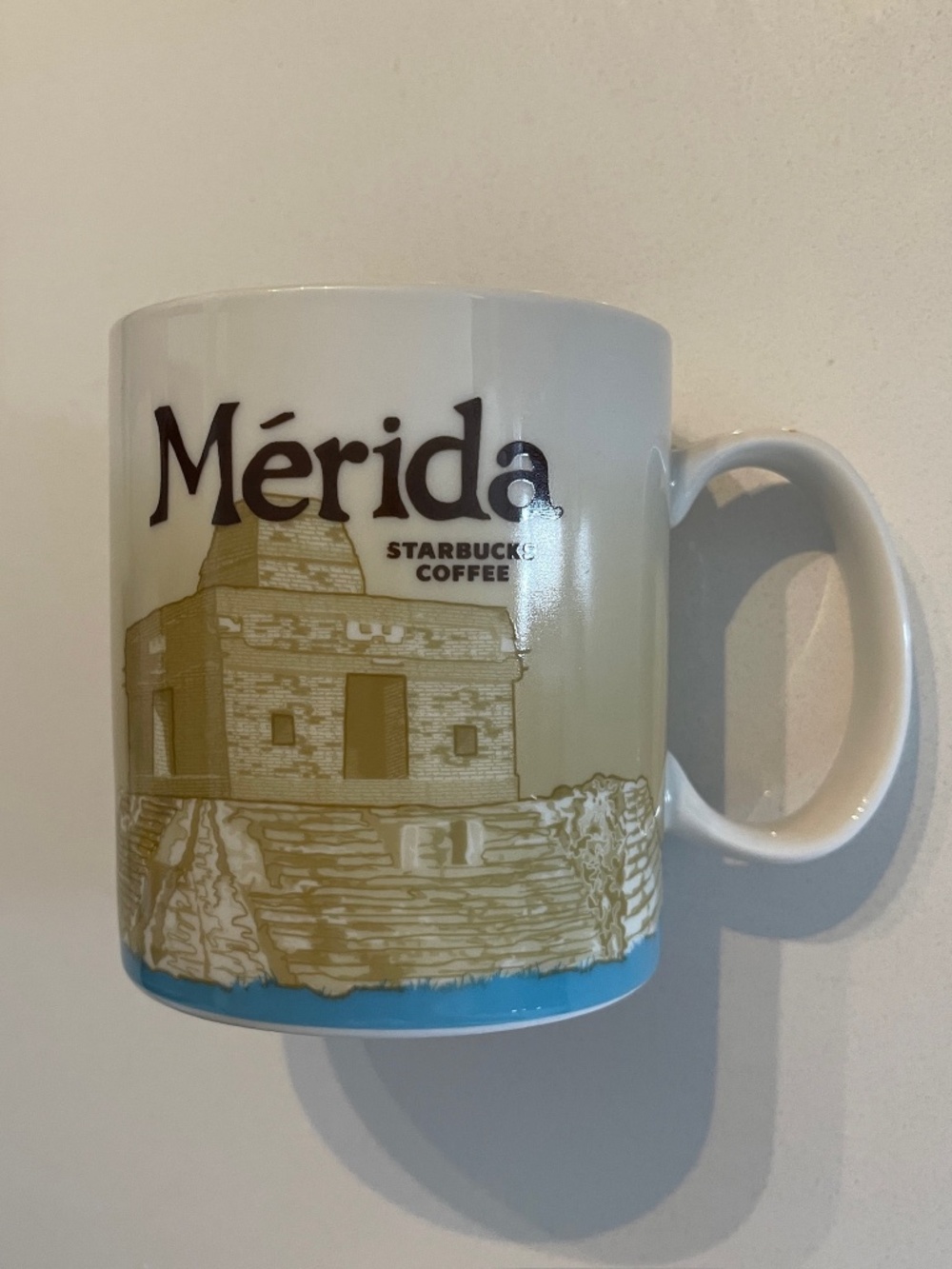 Starbucks Merida Mexico Coffee Mug 16oz 2013 Icon Collector Series 473ml